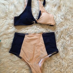 Two toned bikini